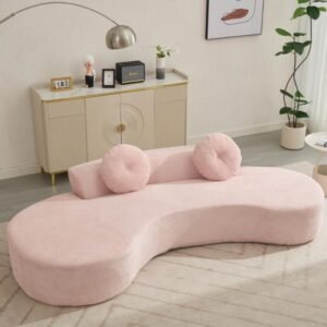 Modern Desgin Oval Compressed Packed Oval Sofa