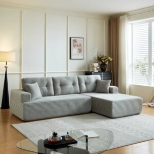 2026 Hot Selling Compressed Chaise Sofa in A Carton