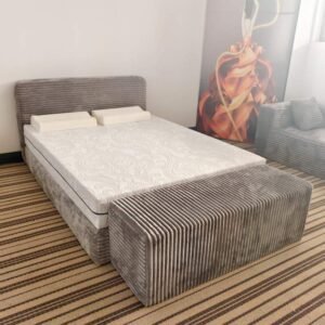 Super King Vacuum Compression Full Foam Bed Frame