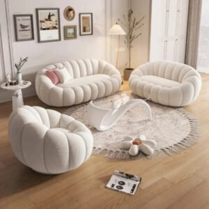 2026 Latest Vacuum Compressed Pumkin Sofa Couch Set
