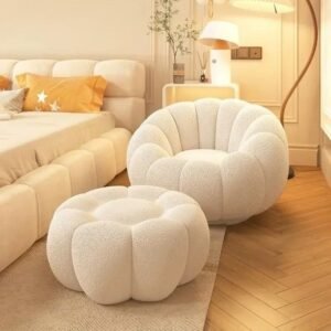 2026 New Arrival Single Compressed Pumkin Sofa Couch