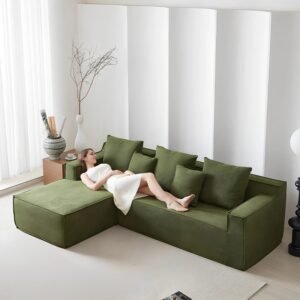 2026 Tiktok Trending L Shaped Compressed Sofa Couch