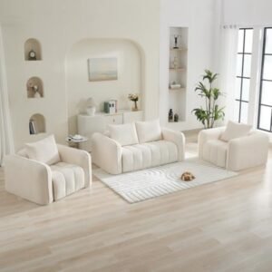 Modern Living Room Vacuum Compression Sofa Set