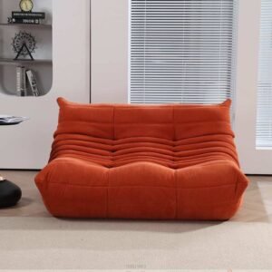 Vacuum Compressed 2 Seater Ligne Roset Togo Sofa Chair