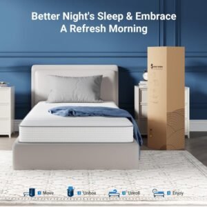 Medium Firm Twin Size Spring Vacuum Packed Mattress